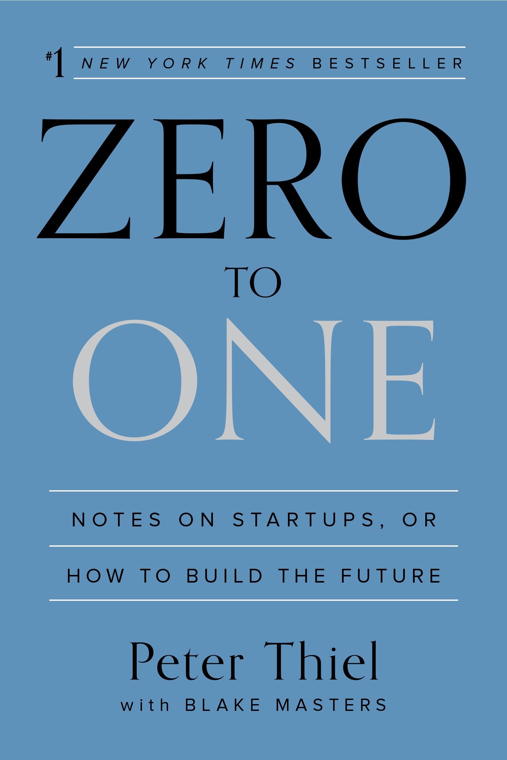 Zero To One - Peter Thiel & Black Masters